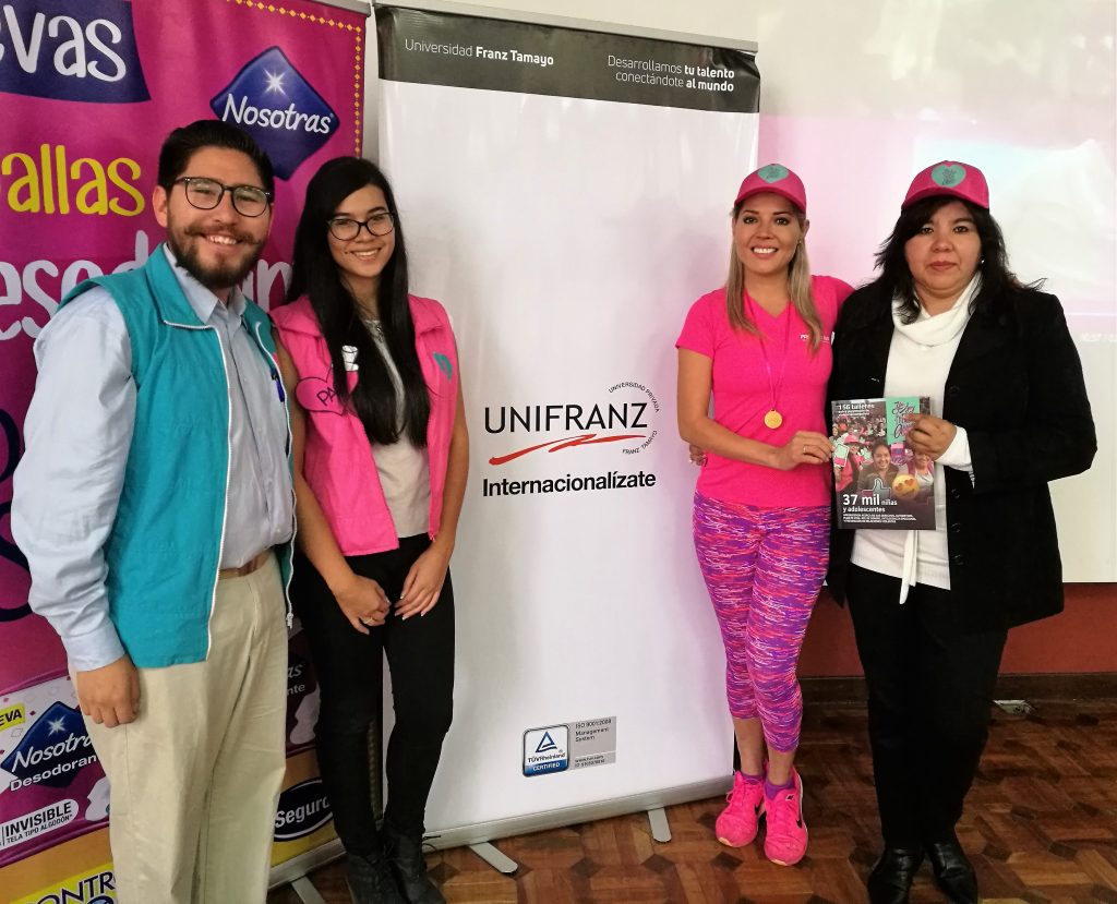 Unifranz apoya la carrera pedestre “Yo Soy Mi Primer Amor”