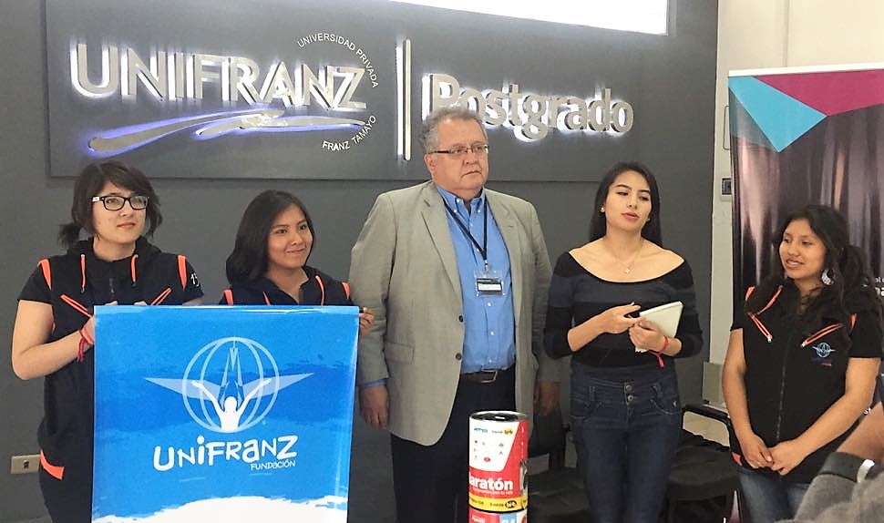 Solidaridad: La Fundación UNIFRANZ apoya a la Telemaratón 2018