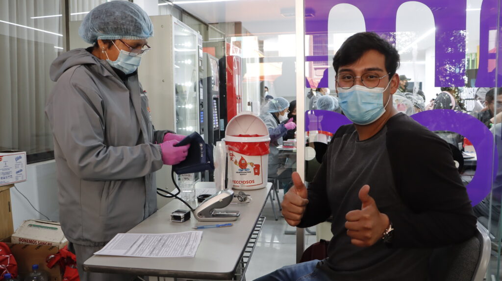 Campaña de donación de sangre en UNIFRANZ supera expectativas