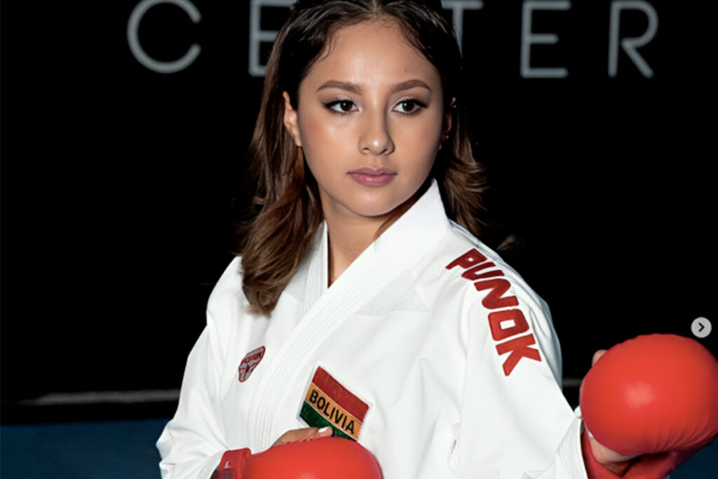Ser campeona de karate, enseñar defensa personal y estudiar Ingeniería sin fallar en el intento: la vida de Paola Luna