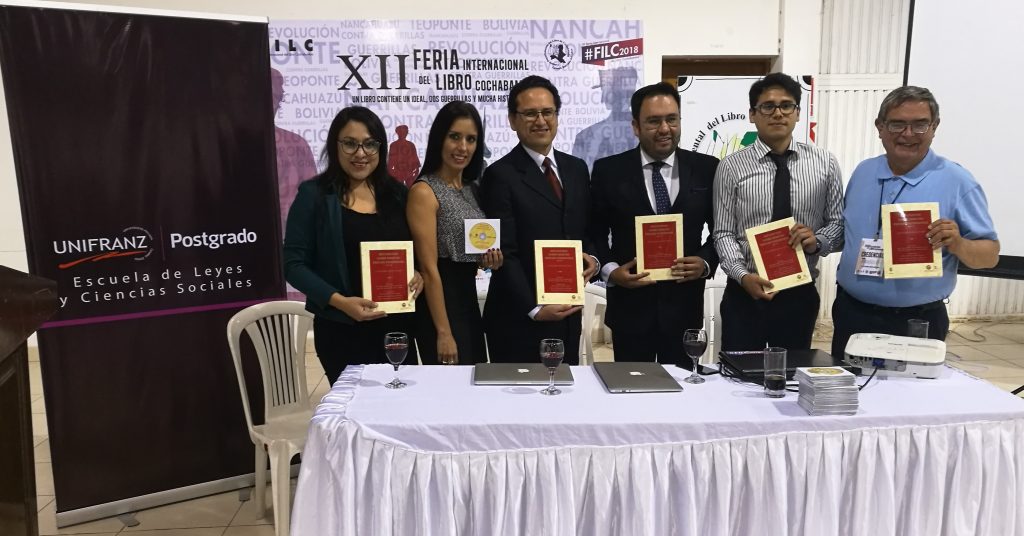 Director de postgrado de UNIFRANZ (La Paz) presenta obra colectiva en la XI Feria Internacional del Libro