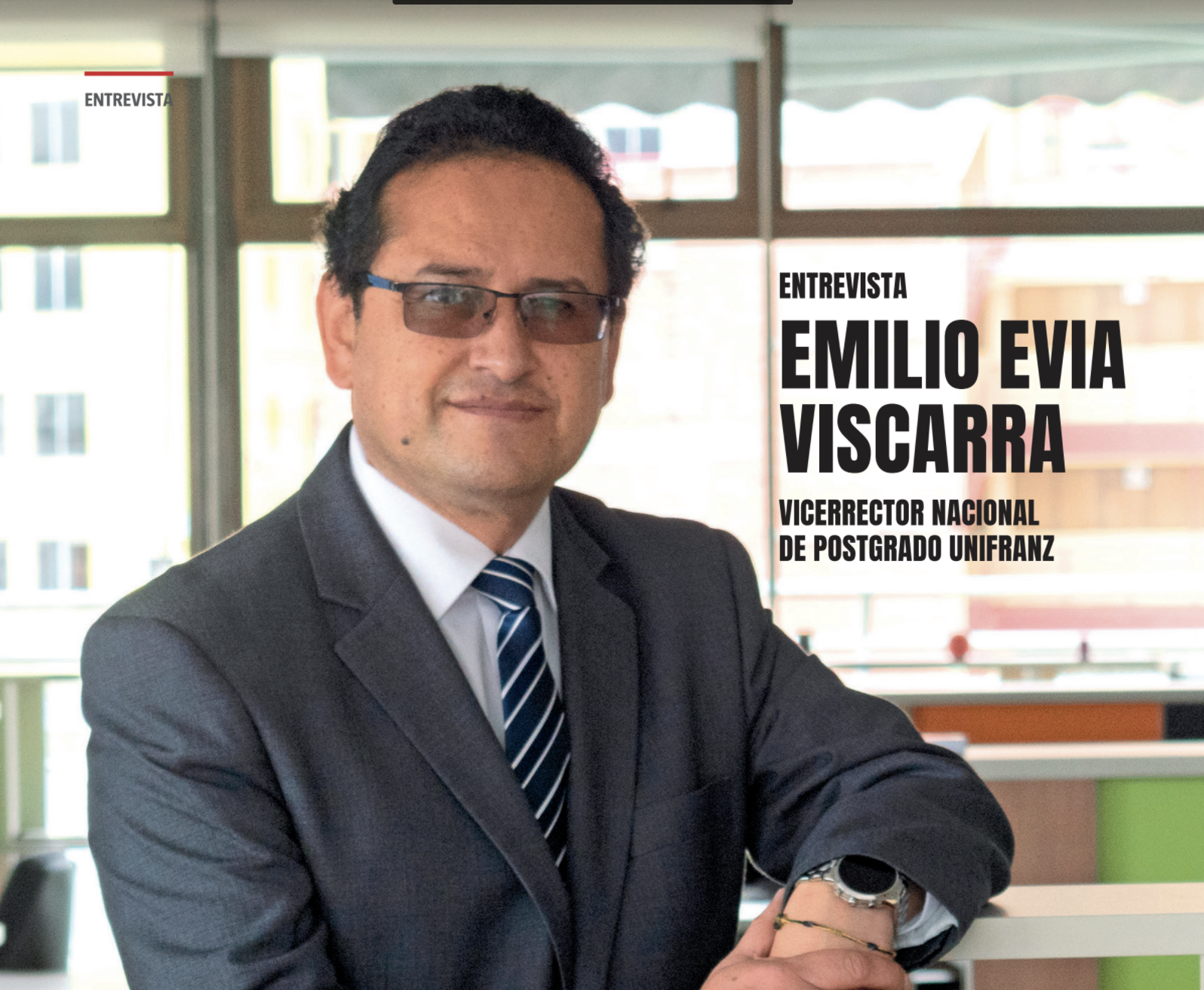 Emilio Evia Viscarra, Vicerrector Nacional de Postgrado UNIFRANZ