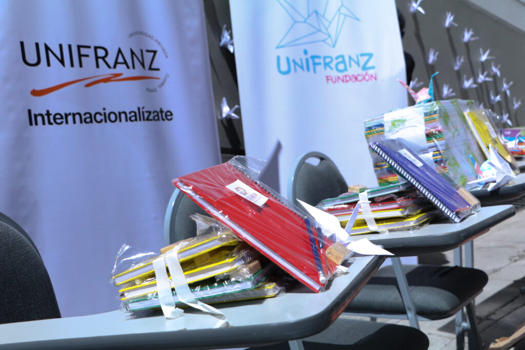 Fundación UNIFRANZ y la Fundación Pukara de Alcos inician colaboración apoyando a Huari Lanza.