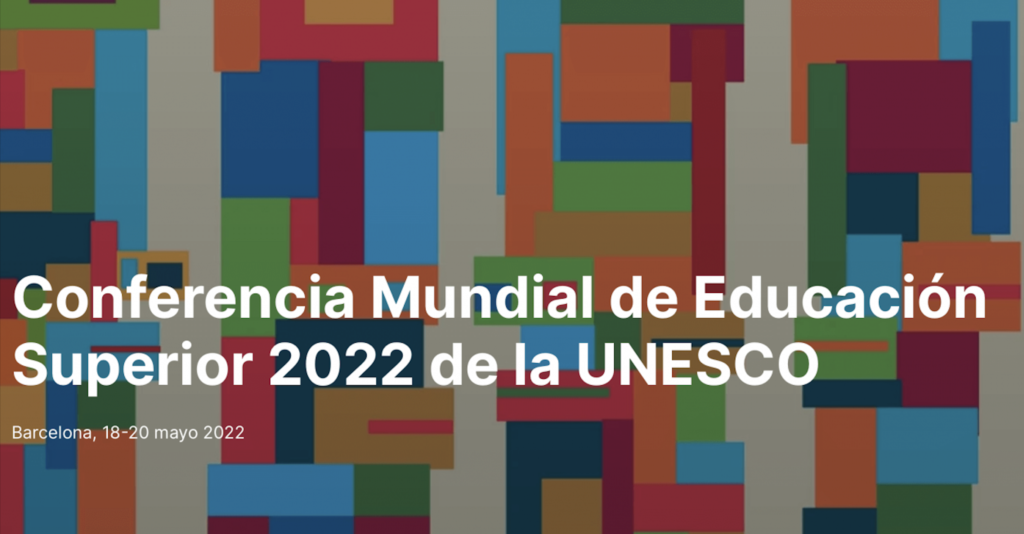 UNIFRANZ participa en la Conferencia Mundial de Educación Superior 2022 de la UNESCO