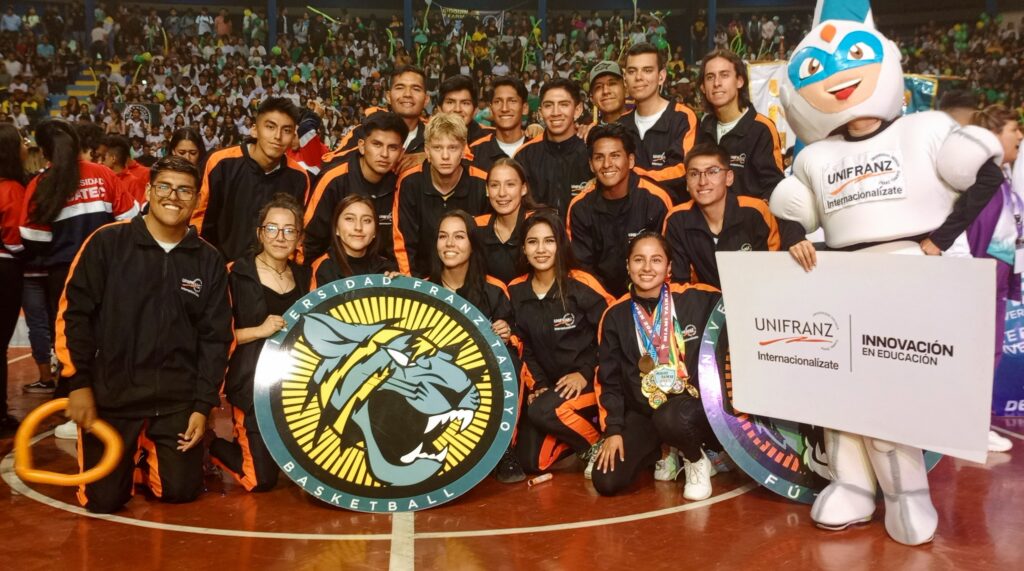 Unifranz compite en las 12 disciplinas de los Juegos Universitarios en Cochabamba