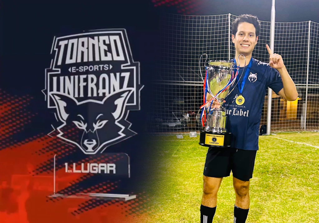 Albert Zubieta es el campeón de Fifa en el torneo de los E-sport Unifranz