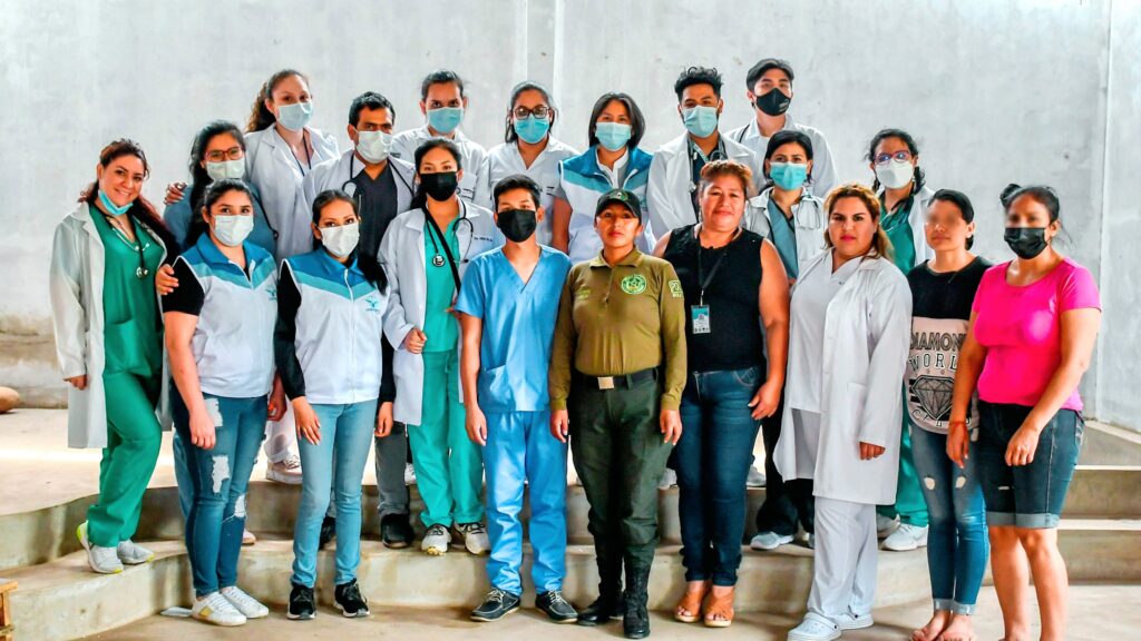 Brigadas de salud de la Fundación Unifranz atenderán en el Centro de Rehabilitación Palmasola