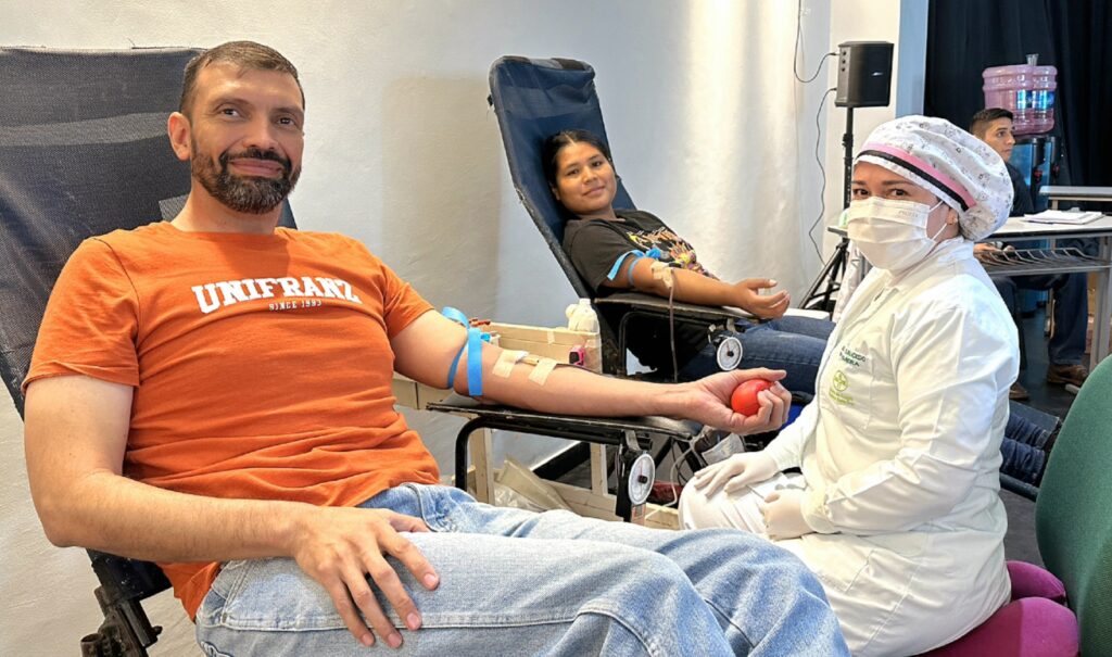 Salvar vidas: el propósito que une a Unifranz y el Banco de Sangre en una campaña de donación