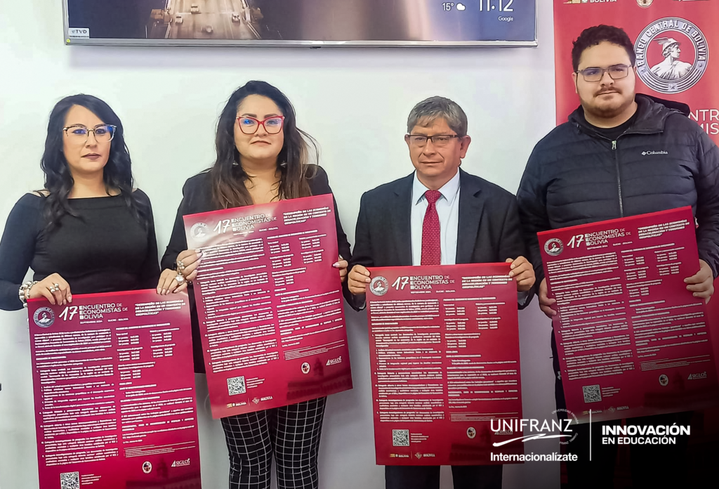 Ingeniería Económica de Unifranz La Paz será parte del Encuentro de Economistas de Bolivia