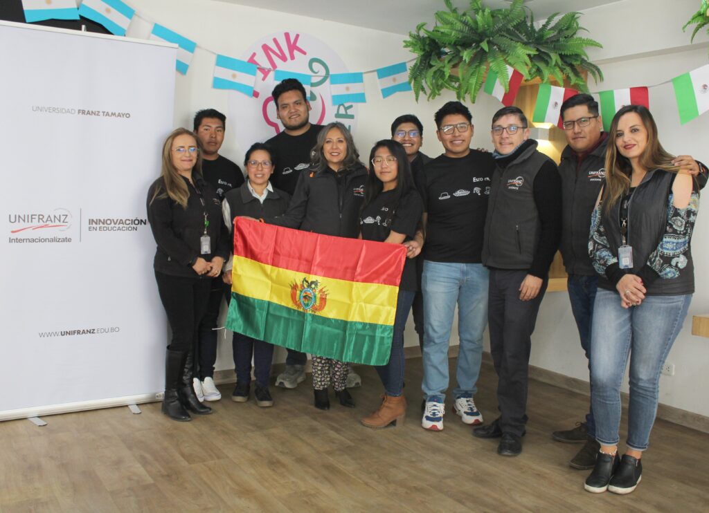 Estudiantes de Unifranz El Alto, listos para vivir su internacionalización