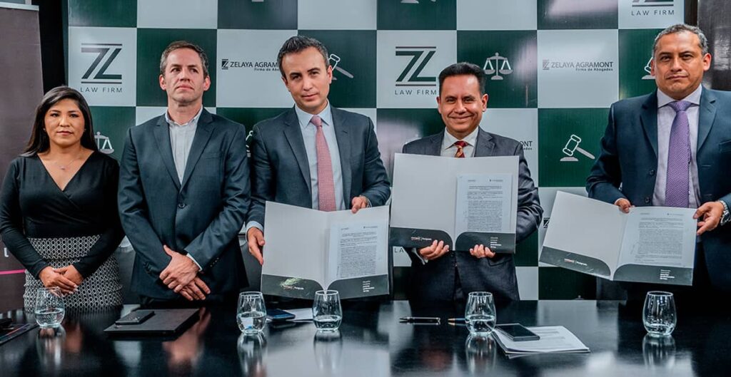 Firma Zelaya Agramont y Unifranz Postgrado sellan un convenio de cooperación institucional