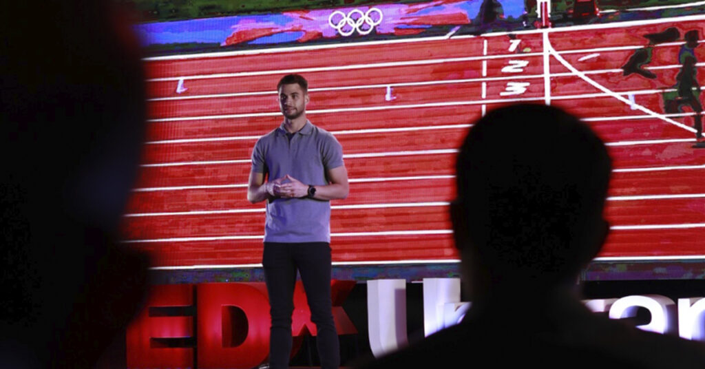 Bruno Rojas, el atleta olímpico cuya historia inspiró a los asistentes del TEDx Unifranz