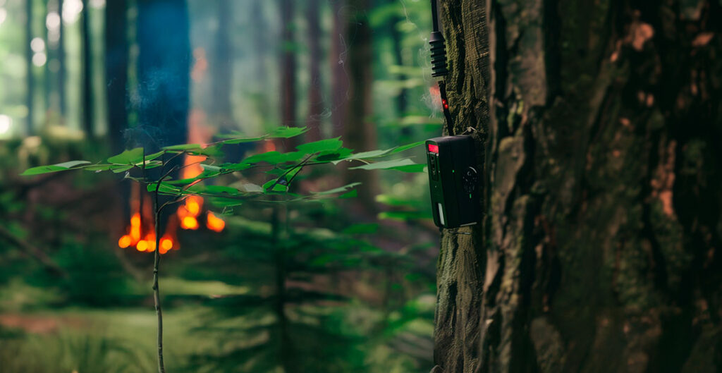 Estudiantes crean Tunari Safenet, un sistema de sensores y drones para prevenir incendios