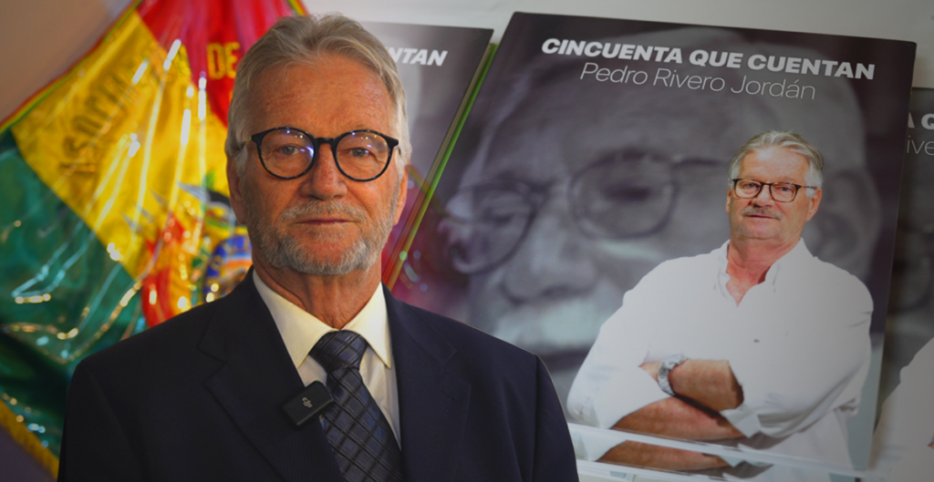 Pedro Rivero presenta en La Paz su libro “Cincuenta que cuentan”, un repaso por su vida en el periodismo