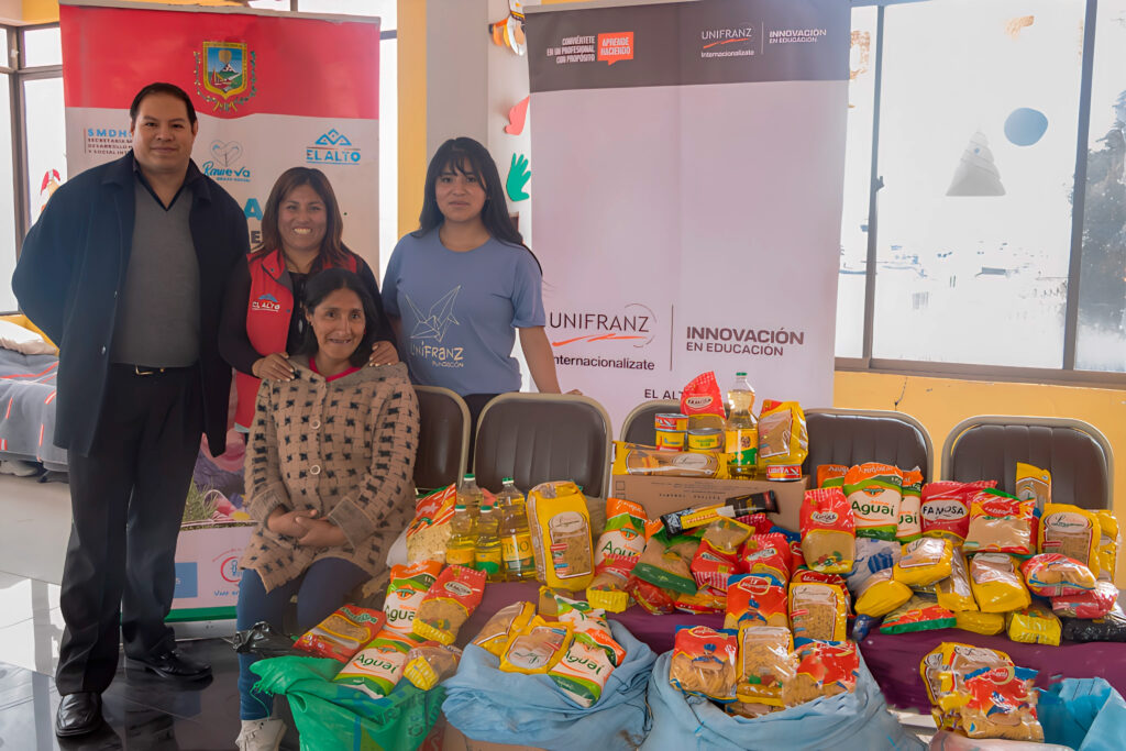 La 5K Unifranz ilumina la Navidad en los albergues de El Alto