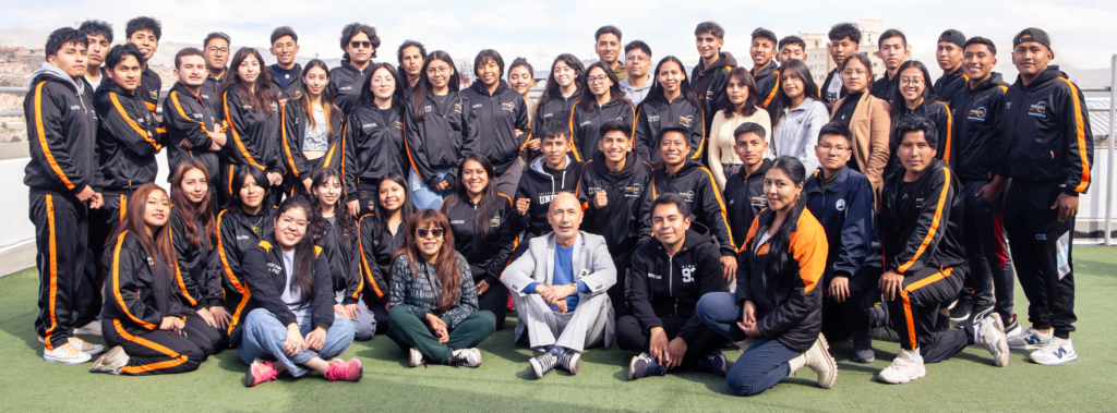 Unifranz La Paz viaja a las Olimpiadas de Cochabamba con 96 deportistas y dos elencos artísticos, uno de teatro y otro de danza