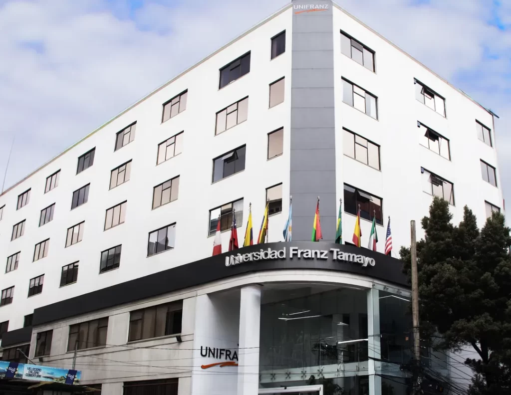 Vista del campus La Paz