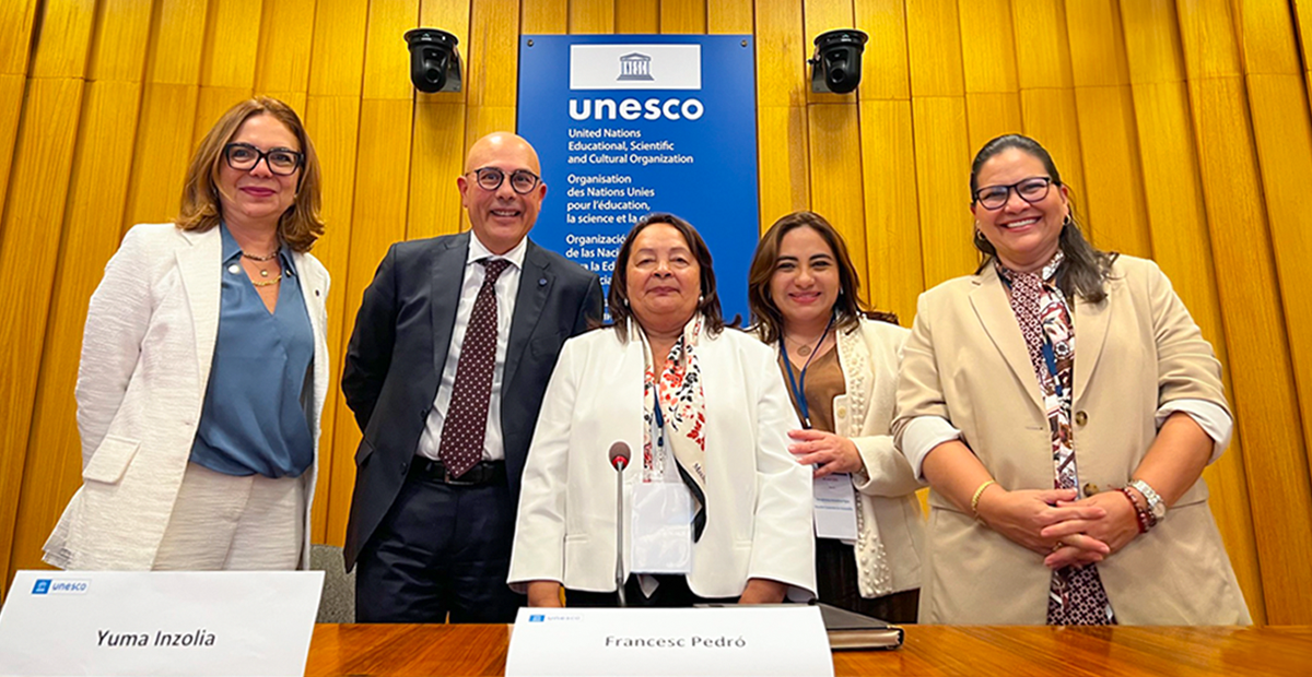 BLOG-RECTORA-UNESCO-FOTO-1 | Universidad Privada Franz Tamayo