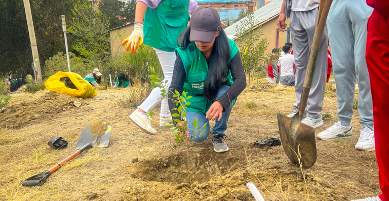 Ciudades Verdes: Unifranz siembra un nuevo aliento para las urbes bolivianas