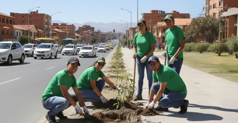 La revolución de las aceras: pequeños árboles, grandes cambios