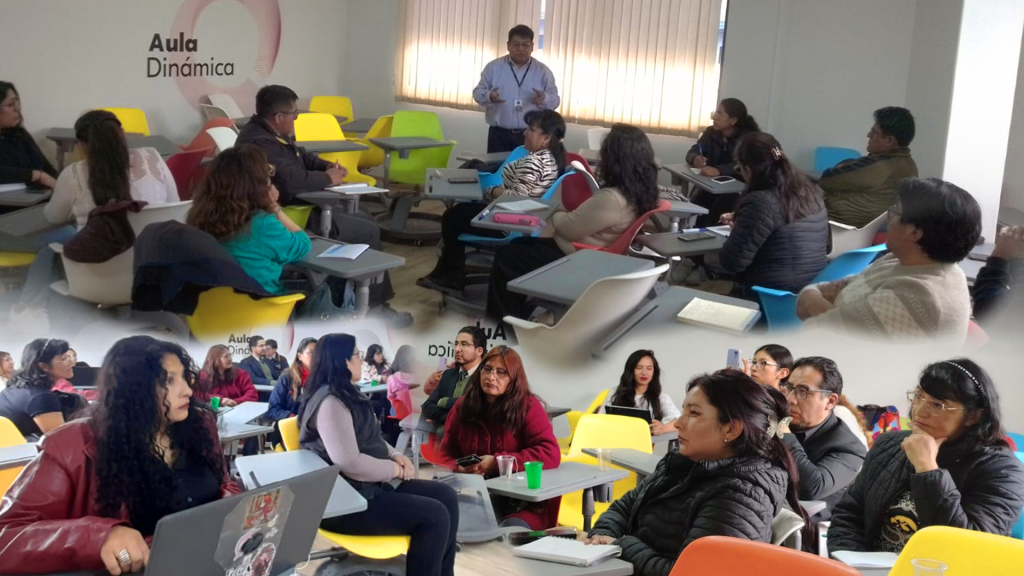 Directores y profesores de unidades educativas cursan el Taller de educación por competencias en Unifranz La Paz