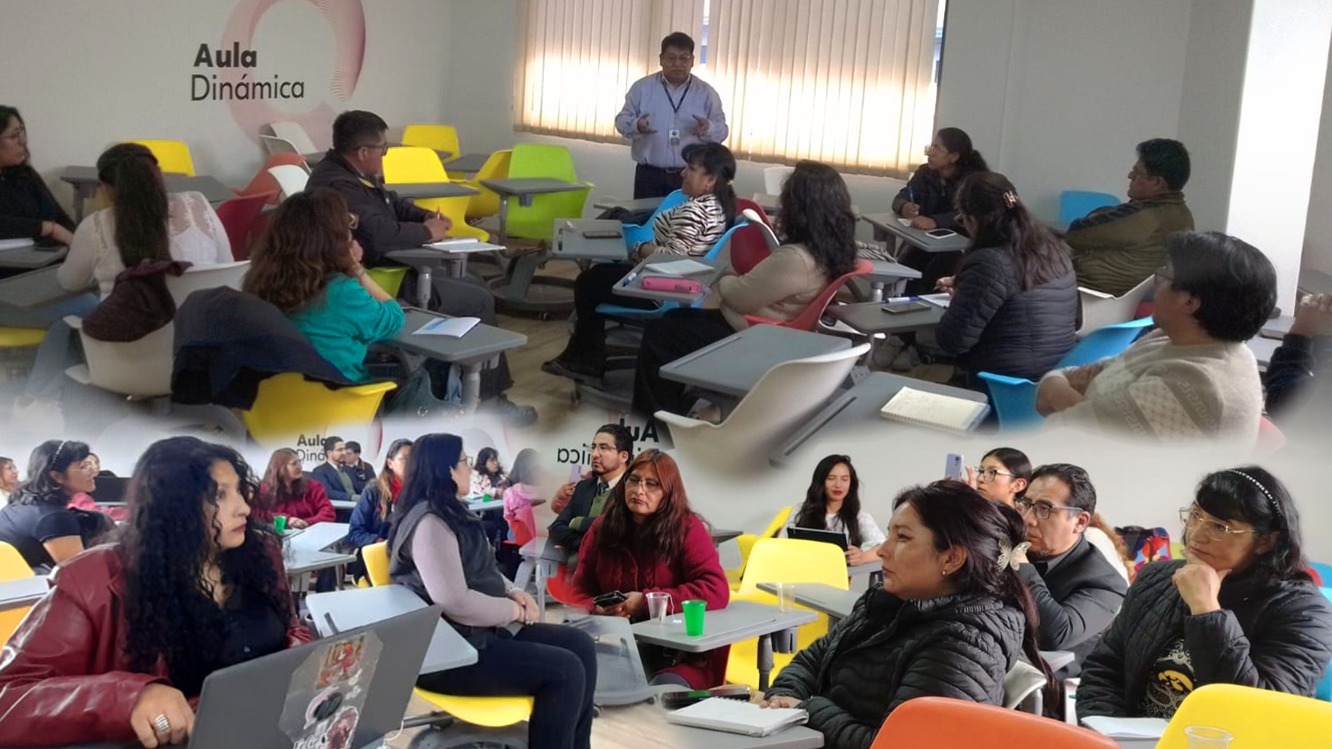 Directores y profesores de unidades educativas cursan el Taller de educación por competencias en Unifranz La Paz