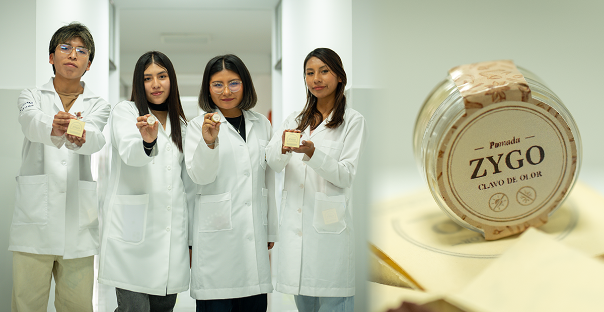 Estudiantes de Unifranz crean ungüento de clavo de olor que alivia la congestión nasal y el resfrío 