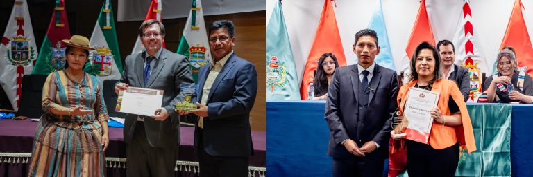 Imagen destacada para el artículo: En los 41 años de El Alto, Senado y Diputados reconocen el aporte de Unifranz