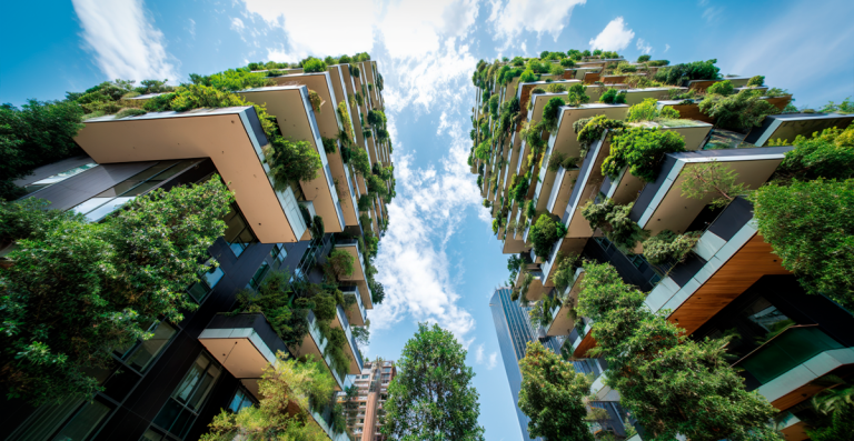 Imagen destacada para el artículo: Innovación en arquitectura impulsa soluciones sostenibles frente al cambio climático