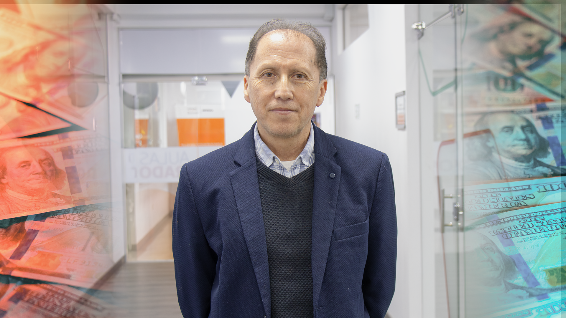 Ronald Bedregal, director de la carrera de Ingeniería Económica de Unifranz sede La Paz.