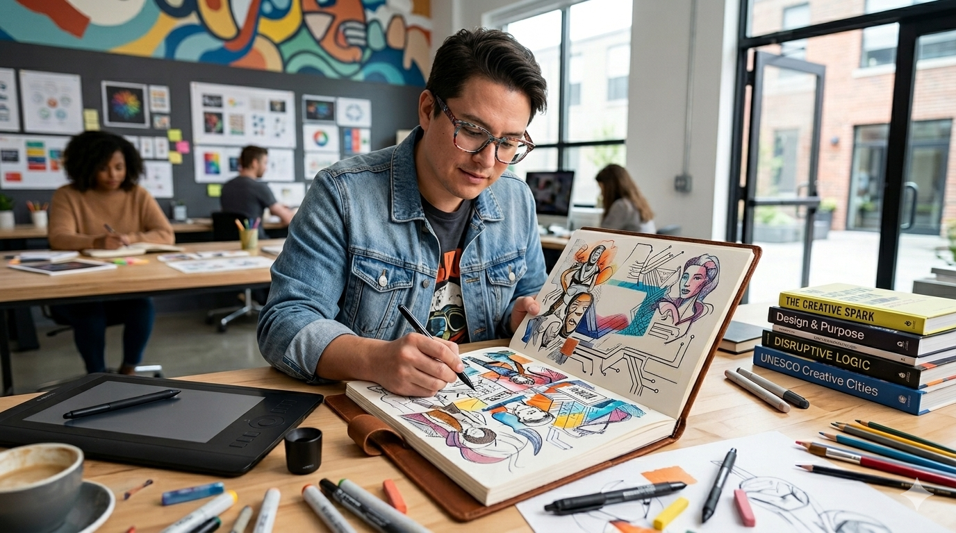 “La creatividad no se hace, se nace con ella”, la frase que abre el debate en la industria creativa